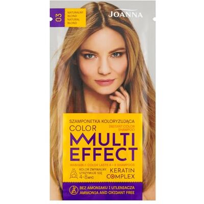 Joanna Multi-effect kleuring 03 natuurblond 35 g Joanna Multi-effect kleuring 03 natuurblond 35 g