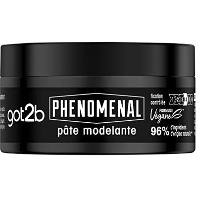 Got2B Schwarzkopf PhenoMENal Hair Shaping gel- plakt niet Natuurlijk resultaat Gecontroleerde fixatie Haarstyling 100 ml pot Got2B Schwarzkopf PhenoMENal Hair Shaping gel- plakt niet Natuurlijk resultaat Gecontroleerde fixatie Haarstyling 100 ml pot