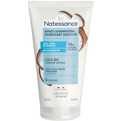 Natessance Extra zachte kokosconditioner 150 ml Natessance Extra zachte kokosconditioner 150 ml
