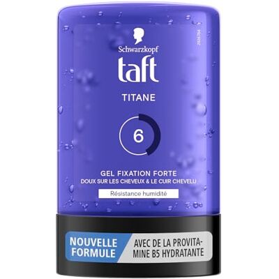 TAFT Schwarzkopf – styling-gel – titanium gel – vochtbestendigheid – sterke fixatie – zacht op het haar – langdurige grip – zonder kleverig effect – formule provitamine B5-300 ml TAFT Schwarzkopf – styling-gel – titanium gel – vochtbestendigheid – sterke fixatie – zacht op het haar – langdurige grip – zonder kleverig effect – formule provitamine B5-300 ml