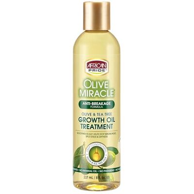 African Pride beschermende olieverzorging voor dof of of gebrek aan voeding om glad te maken en te verlichten met een lichte afwerking African Pride beschermende olieverzorging voor dof of of gebrek aan voeding om glad te maken en te verlichten met een lichte afwerking