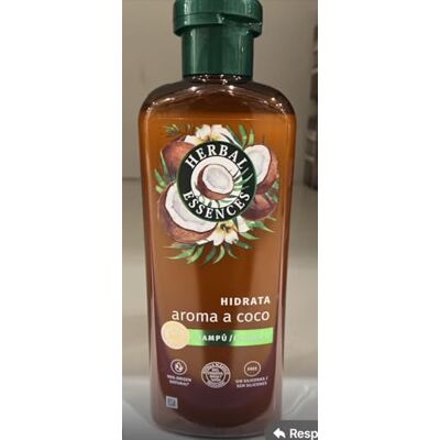 Herbal Essences Vochtinbrengende shampoo met kokosnootgeur, 350 ml, intensieve hydratatie voor zeer droog haar Herbal Essences Vochtinbrengende shampoo met kokosnootgeur, 350 ml, intensieve hydratatie voor zeer droog haar