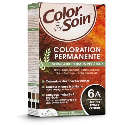 3 Chenes Les 3 Chênes Color & Care permanente kleuring donkerblond asblond: 6A 3 Chenes Les 3 Chênes Color & Care permanente kleuring donkerblond asblond: 6A