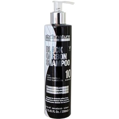 abril et nature Professionele anti-gele shampoo Koud blond haar Voor grijs, blond en gebleekt haar Exfoliërende actieve kool 250 ml abril et nature Professionele anti-gele shampoo Koud blond haar Voor grijs, blond en gebleekt haar Exfoliërende actieve kool 250 ml