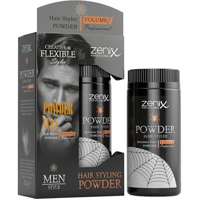 zenix Hair Powder Inventive Styler Matterend Volumepoeder voor haar, 20 g zenix Hair Powder Inventive Styler Matterend Volumepoeder voor haar, 20 g
