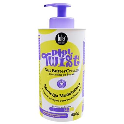 Lola Cosmetics Plot Twist Nut Butter Cream – boter – 480 g – definitie en controle voor alle haartypes Lola Cosmetics Plot Twist Nut Butter Cream – boter – 480 g – definitie en controle voor alle haartypes