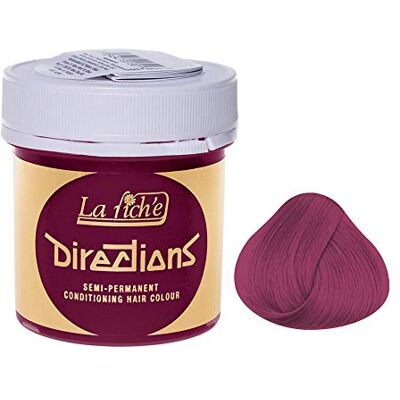 La Riche Directions Semi-Permanent Hair Color 88ml Tubs CERISE La Riche Directions Semi-Permanent Hair Color 88ml Tubs CERISE