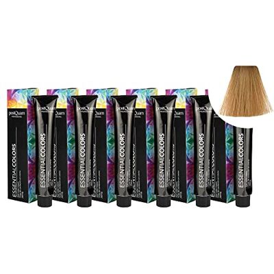 POSTQUAM Professionele haarverf met hoge dekking, 6 stuks, permanente kleuring, 100% dekking van wit haar, garandeert een gelijkmatige en duurzame natuurlijke kleur, meer dan POSTQUAM Professionele haarverf met hoge dekking, 6 stuks, permanente kleuring, 100% dekking van wit haar, garandeert een gelijkmatige en duurzame natuurlijke kleur, meer dan