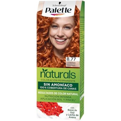 Schwarzkopf Palette Natural Copper Intense Hair Dye #8.77 1 Unit Schwarzkopf Palette Natural Copper Intense Hair Dye #8.77 1 Unit