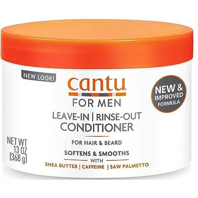 CANTU Conditioner zonder uitspoelen voor heren, 384 ml pot CANTU Conditioner zonder uitspoelen voor heren, 384 ml pot