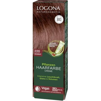 LOGONA Naturkosmetik Color Cream 220 Wine Red LOGONA Naturkosmetik Color Cream 220 Wine Red