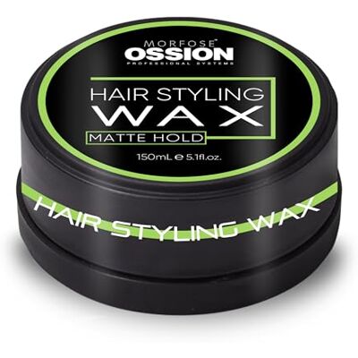 MORFOSE Ossion Premium Barber Line Styling Wax, mat, fixatie, 150 ml MORFOSE Ossion Premium Barber Line Styling Wax, mat, fixatie, 150 ml