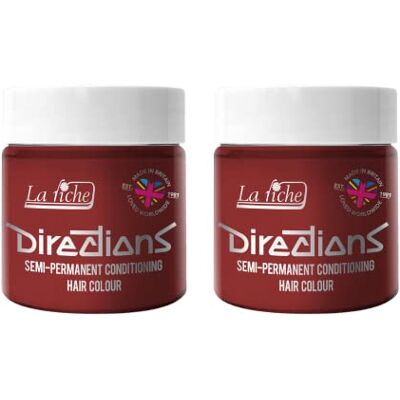 La Riche Directions Haarverf, semi-permanent, vermiljoenrood, 100 ml, 2 stuks La Riche Directions Haarverf, semi-permanent, vermiljoenrood, 100 ml, 2 stuks