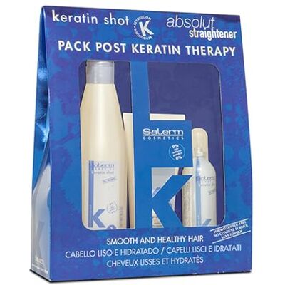SALERM Keratine Straightening Treatment Kit (3 stuks) SALERM Keratine Straightening Treatment Kit (3 stuks)
