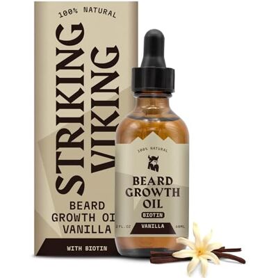 Viking Biotine baardgroeiolie verdikkende en voedende baardolie voor baardgroei natuurlijk serum voor de groei van gezichtshaar Viking Biotine baardgroeiolie verdikkende en voedende baardolie voor baardgroei natuurlijk serum voor de groei van gezichtshaar
