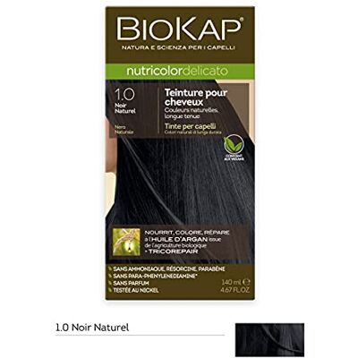 BIOKAP Nutricolor Doux Haarverf, Zwart 1 BIOKAP Nutricolor Doux Haarverf, Zwart 1