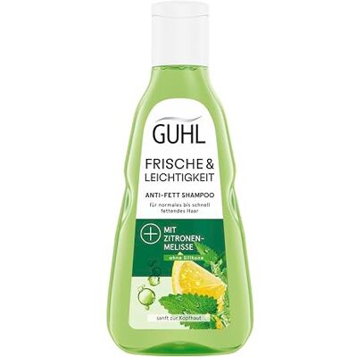 Guhl Frisse en lichte anti-vetshampoo, inhoud: 250 ml, haartype: vettig, normaal Guhl Frisse en lichte anti-vetshampoo, inhoud: 250 ml, haartype: vettig, normaal