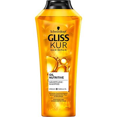 Gliss Kur Oil Nutritive Shampoo, 400 ml Gliss Kur Oil Nutritive Shampoo, 400 ml