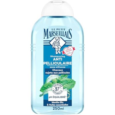 Le Petit Marseillais Antiroos shampoo, infusie met etherische oliën en biologische munt, 250 ml Le Petit Marseillais Antiroos shampoo, infusie met etherische oliën en biologische munt, 250 ml