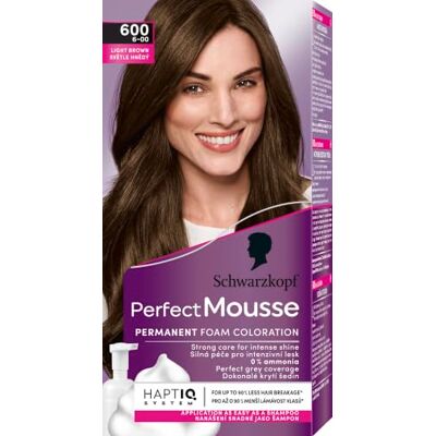 Perfect Mousse Schwarzkopf 600 lichtbruin Perfect Mousse Schwarzkopf 600 lichtbruin