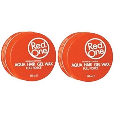 Redone Maximum Control Aqua Hair Gel Wax Oranje, 150 ml, 2 Stuk Redone Maximum Control Aqua Hair Gel Wax Oranje, 150 ml, 2 Stuk
