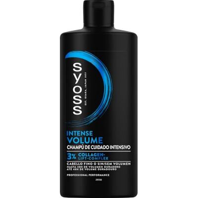 Syoss Volume-shampoo, 440 ml, voor fijn of volumevrij haar, tot 48 uur volume zonder te verzwaren, haar als vers uit de kapper Syoss Volume-shampoo, 440 ml, voor fijn of volumevrij haar, tot 48 uur volume zonder te verzwaren, haar als vers uit de kapper
