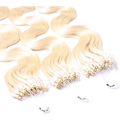 hair2heart 25 x 0,5 g haarverlenging, koud, lussen, 50 cm, kleur #60, platinabond hair2heart 25 x 0,5 g haarverlenging, koud, lussen, 50 cm, kleur #60, platinabond