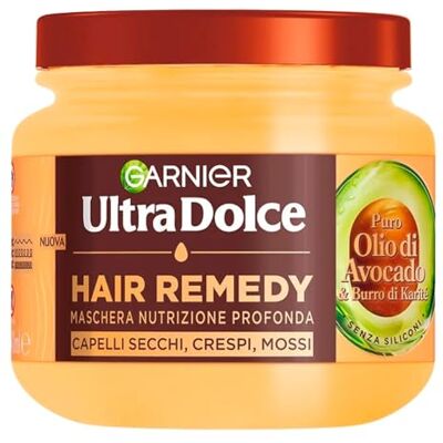 Garnier Ultra zachte avocado-olie en sheaboter – masker voor zeer droog krullend haar Garnier Ultra zachte avocado-olie en sheaboter – masker voor zeer droog krullend haar