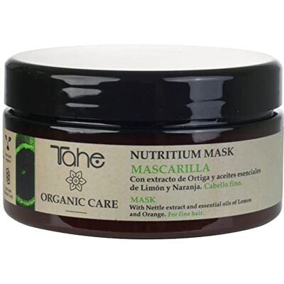 Tahe Organic Care Nutritium haarmasker voor fijn haar (300 ml) Tahe Organic Care Nutritium haarmasker voor fijn haar (300 ml)