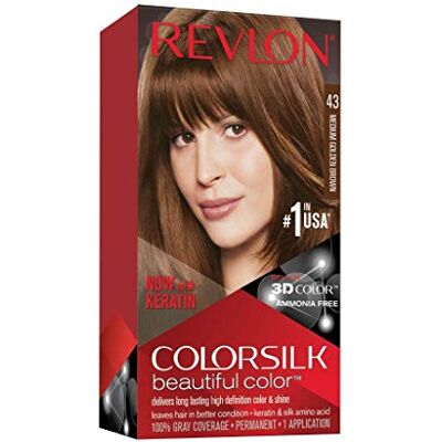 REVLON Colorsilk Medium Golden Brown REVLON Colorsilk Medium Golden Brown