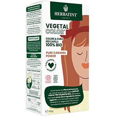Herbatint Vegetal Color 100% natuurlijke en biologische plantaardige kleuring Pure Caramel Power karamel 100 g Herbatint Vegetal Color 100% natuurlijke en biologische plantaardige kleuring Pure Caramel Power karamel 100 g