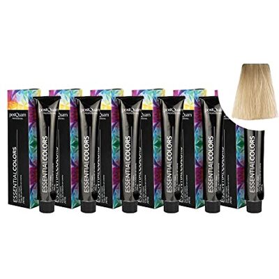 POSTQUAM Professionele haarverf met hoge dekking, 6 stuks, permanente kleuring, 100% dekking van wit haar, garandeert een gelijkmatige en duurzame natuurlijke kleur, meer dan POSTQUAM Professionele haarverf met hoge dekking, 6 stuks, permanente kleuring, 100% dekking van wit haar, garandeert een gelijkmatige en duurzame natuurlijke kleur, meer dan