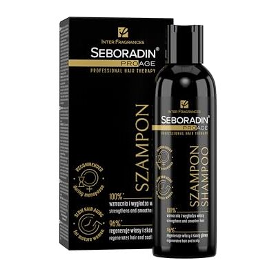 SEBORADIN Anti-haaruitval shampoo voor breekbaar en fijn haar – voor vrouwen – anti-aging Hair Therapy 200 ml SEBORADIN Anti-haaruitval shampoo voor breekbaar en fijn haar – voor vrouwen – anti-aging Hair Therapy 200 ml
