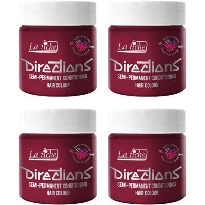 La Riche Directions Haarverf, semi-permanent, tulp, 100 ml, 4 stuks La Riche Directions Haarverf, semi-permanent, tulp, 100 ml, 4 stuks