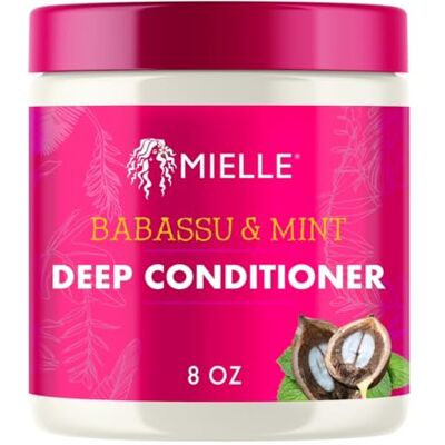 Mielle Organics Babassu & Mint Diepe conditioner met eiwitten, 227 g Mielle Organics Babassu & Mint Diepe conditioner met eiwitten, 227 g