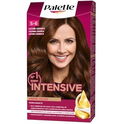 Schwarzkopf Intensieve crème haarkleur 5.6 bruin haar permanente verzorging met marulaolie optimale dekking van wit haar langdurige kleur tot 8 weken Schwarzkopf Intensieve crème haarkleur 5.6 bruin haar permanente verzorging met marulaolie optimale dekking van wit haar langdurige kleur tot 8 weken