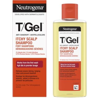 Neutrogena T/Gel Fort Anti-roos Shampoo tegen intense jeuk, 150 ml Anti-roos shampoo tegen jeukende hoofdhuid, jeukende hoofdhuid, anti-jeuk Neutrogena T/Gel Fort Anti-roos Shampoo tegen intense jeuk, 150 ml Anti-roos shampoo tegen jeukende hoofdhuid, jeukende hoofdhuid, anti-jeuk