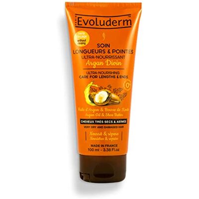 Evoluderm Verzorging van lengtes en punten, zeer voedend, goddelijke argan – 100 ml – 97% natuurlijke oorsprong – veganistisch – gemaakt in Frankrijk Evoluderm Verzorging van lengtes en punten, zeer voedend, goddelijke argan – 100 ml – 97% natuurlijke oorsprong – veganistisch – gemaakt in Frankrijk