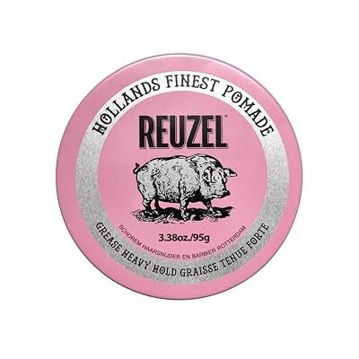 REUZEL Pink Pomade Heavy Hold op oliebasis, 95 g REUZEL Pink Pomade Heavy Hold op oliebasis, 95 g
