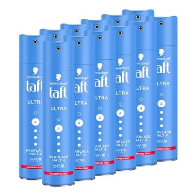TAFT Schwarzkopf 12 x 250 ml Ultra haarspray (12 x 250 ml) Houding 4 Voor alle haartypes Veganistische formule TAFT Schwarzkopf 12 x 250 ml Ultra haarspray (12 x 250 ml) Houding 4 Voor alle haartypes Veganistische formule
