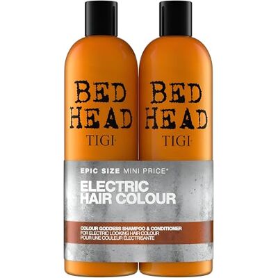 TIGI Colour Goddess Shampoo &Conditioner Oil Infusion,750 ml (2er Pack),Meerkleuren TIGI Colour Goddess Shampoo &Conditioner Oil Infusion,750 ml (2er Pack),Meerkleuren