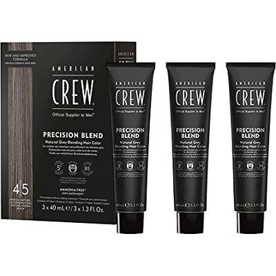 American Crew Precision Blend Naturel 3 x 40 ml 4/5 haar- en baardverf American Crew Precision Blend Naturel 3 x 40 ml 4/5 haar- en baardverf