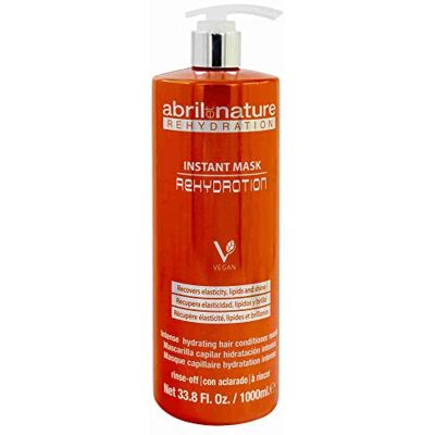 abril et nature Masker voor Rehydraterend Haar Max Hydratatie voor Droog Haar Herstelt flexibiliteit en Gezond Uiterlijk Professionele Kappersbehandeling 1000 ml abril et nature Masker voor Rehydraterend Haar Max Hydratatie voor Droog Haar Herstelt flexibiliteit en Gezond Uiterlijk Professionele Kappersbehandeling 1000 ml