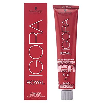 Schwarzkopf Igora Royal Permanent Color Creme 6-0 Professionele haarverf Schwarzkopf Igora Royal Permanent Color Creme 6-0 Professionele haarverf