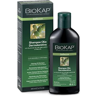 Bios Line BIOKAP Dermolenitieve Olie Shampoo Voor Gevoelige en Prikkelbare Huid, 200 ml Bios Line BIOKAP Dermolenitieve Olie Shampoo Voor Gevoelige en Prikkelbare Huid, 200 ml