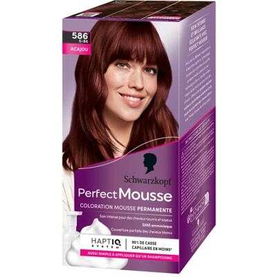 Perfect Mousse Schwarzkopf HDmirrorR SCHWARZKOPF Permanente Haarverf Mahonie 586 Perfect Mousse Schwarzkopf HDmirrorR SCHWARZKOPF Permanente Haarverf Mahonie 586