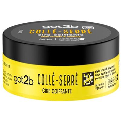 Got2B Schwarzkopf – stylingwax voor haar – ultieme fixatie – strak gelijmd – zonder kartoneffect – gebruik op droog haar – pot van 75 ml Got2B Schwarzkopf – stylingwax voor haar – ultieme fixatie – strak gelijmd – zonder kartoneffect – gebruik op droog haar – pot van 75 ml