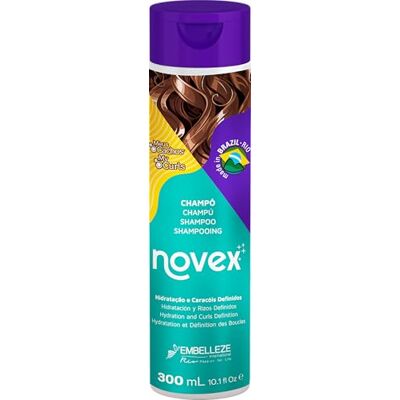 Novex My Curls Shampoo met cranberry-extract en een mengsel van oliën voor intensieve hydratatie en krullendefinitie, geschikt voor alle krullende haartexturen, 300 ml. Novex My Curls Shampoo met cranberry-extract en een mengsel van oliën voor intensieve hydratatie en krullendefinitie, geschikt voor alle krullende haartexturen, 300 ml.