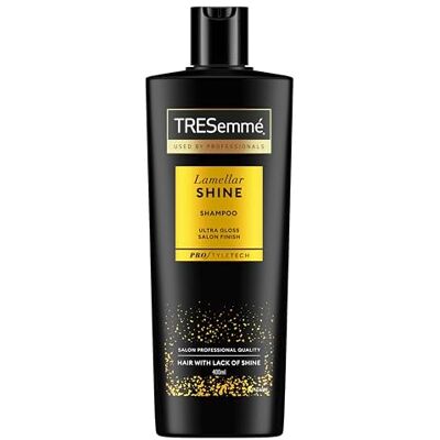 TRESemmé Lamellar Shine Shampoo voor levenloos of dof haar, 400 ml TRESemmé Lamellar Shine Shampoo voor levenloos of dof haar, 400 ml