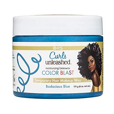 CURLS UNLEASHED Color Blast Tijdelijke make-up wax voor haar Blauw CURLS UNLEASHED Color Blast Tijdelijke make-up wax voor haar Blauw